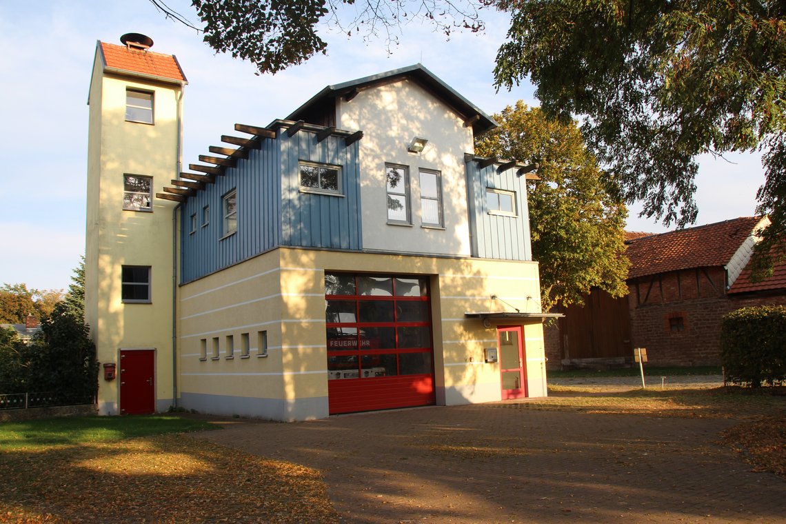 Das Feuerwehrhaus Bornstedt