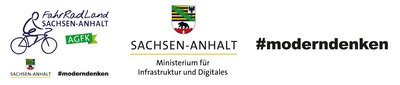 Die Bildkombination zeigt drei Logos.