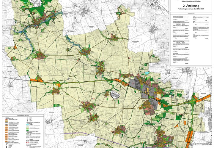 Flächennutzungsplan der Gemeinde Hohe Börde